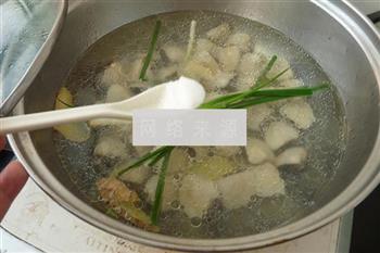 白贝清煮油麦菜的做法图解3