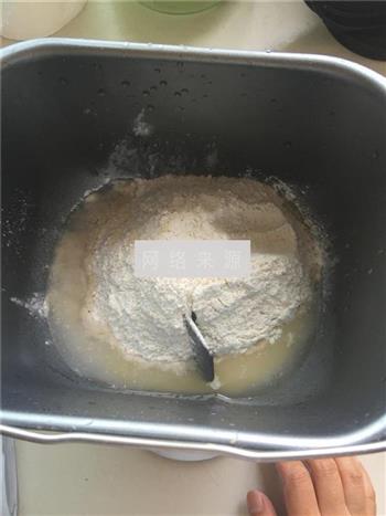 黑芝麻全麦面包的做法步骤1