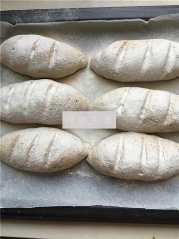 黑芝麻全麦面包的做法步骤5
