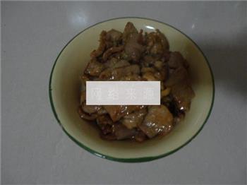 茭白炒肉片的做法步骤3