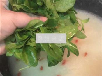 枸杞叶猪肝汤的做法图解9