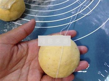 全麦糯米南瓜面包的做法步骤16