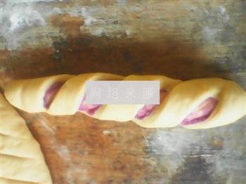 紫薯花卷面包的做法步骤9