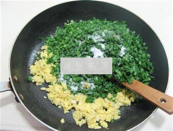 鸡蛋韭菜包子的做法步骤8