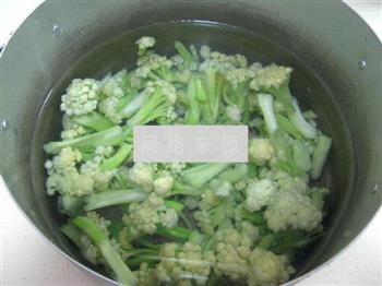砂锅菜花的做法步骤3