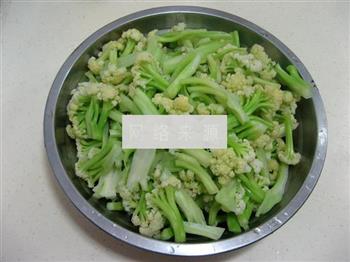 砂锅菜花的做法步骤4