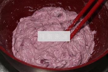 紫薯发糕的做法步骤8