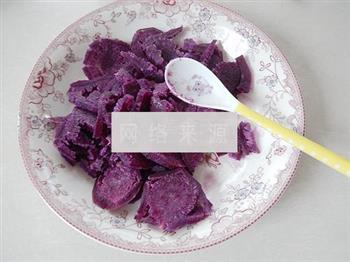 紫薯奶昔的做法图解3