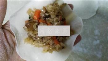 香菇糯米烧麦的做法步骤14