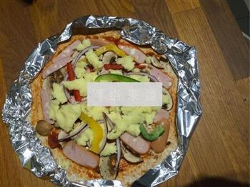 薄皮披萨的做法步骤5