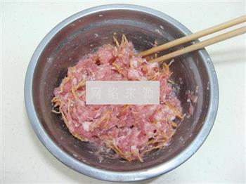 清蒸猪肉银鱼白菜的做法图解6