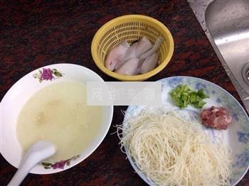 豆腐鱼米粉汤的做法步骤1