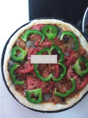 海陆披萨的做法步骤7