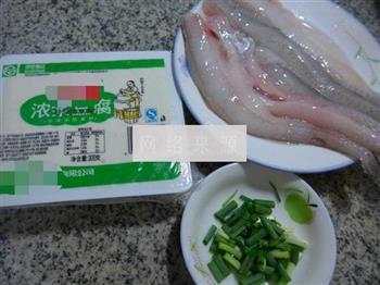 虾潺豆腐汤的做法步骤1