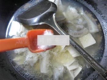 虾潺豆腐汤的做法图解9