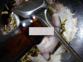 雪菜虾潺汤的做法图解4