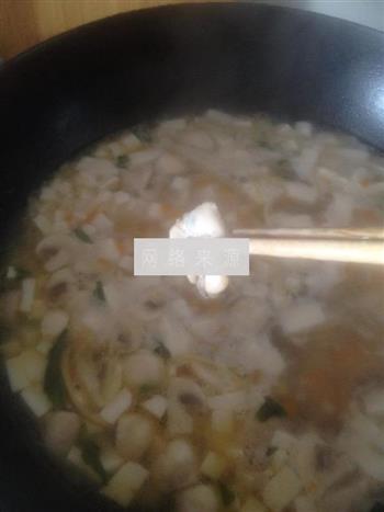 鲜蛏豆腐羹的做法步骤13