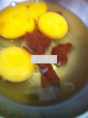 蟹子酱蛋炒饭的做法步骤4