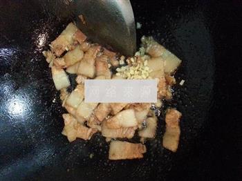 韭苔炒五花肉的做法图解6