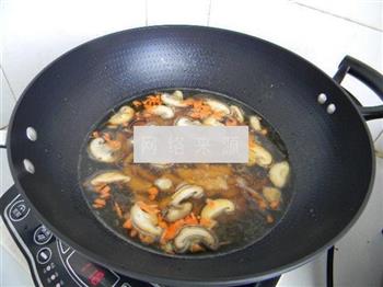 香菇火腿汤面的做法步骤5