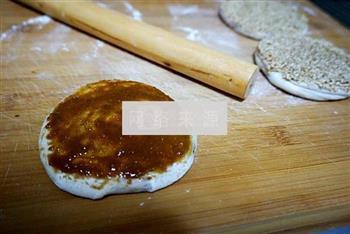 酥脆掉渣的芝麻酱烧饼的做法步骤10
