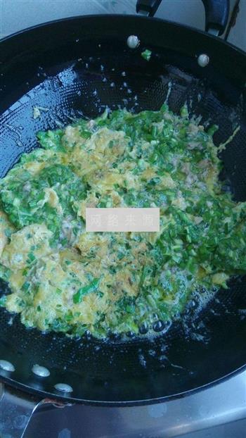 牡蛎韭菜鸡蛋饼的做法步骤6