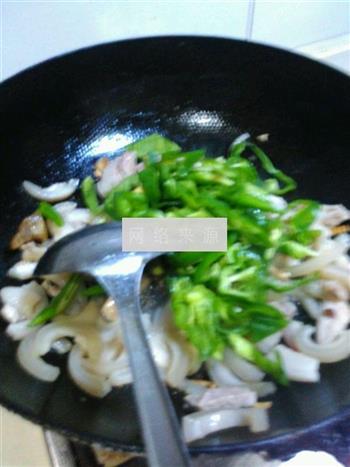 青椒炒肉片的做法步骤8