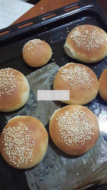 自制汉堡面包的做法步骤5