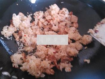 生炒糯米饭的做法步骤6
