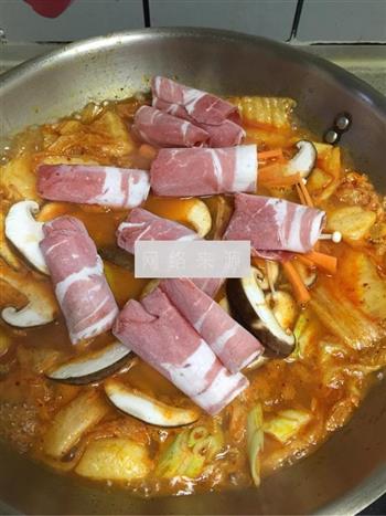 韩式泡菜锅的做法图解8