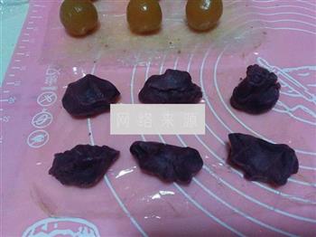 紫薯蛋黄桃山月饼的做法步骤11
