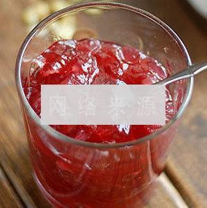 皂角米樱桃冻的做法步骤8