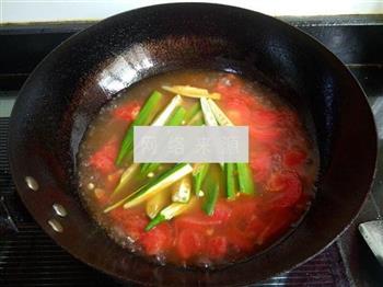 秋葵番茄蛋汤的做法图解5