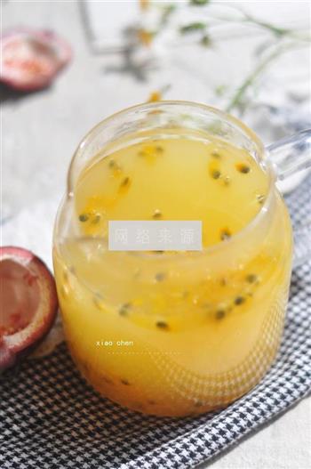 甜梨百香果汁的做法步骤10