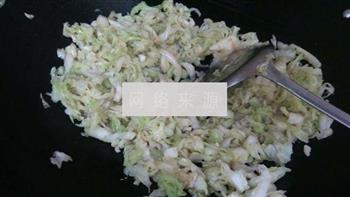 包菜瘦肉丁炒米饭的做法步骤12