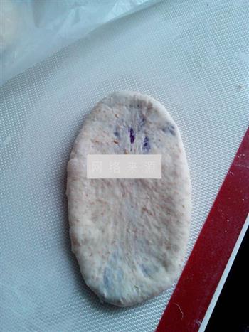 花式紫薯面包卷的做法步骤5