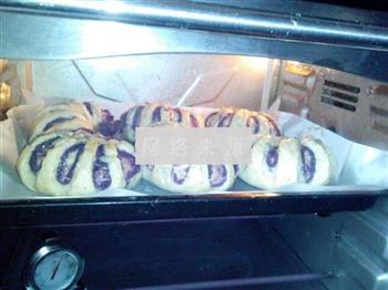 花式紫薯面包卷的做法步骤9
