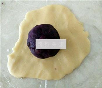 紫薯月饼的做法步骤10