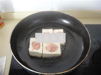 香菇豆腐镶肉的做法步骤4