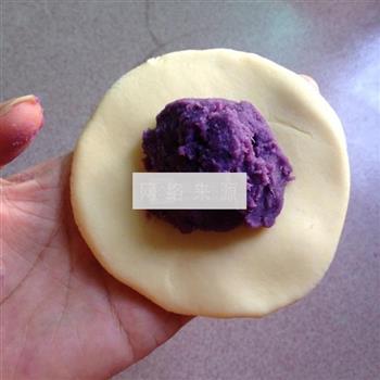 杂粮紫薯包的做法图解6