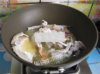 梭子蟹炒年糕条的做法步骤6