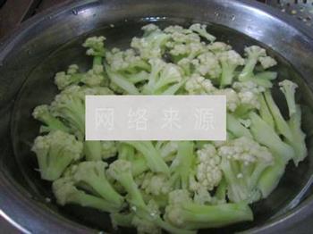 芝香咖喱菜花的做法步骤4