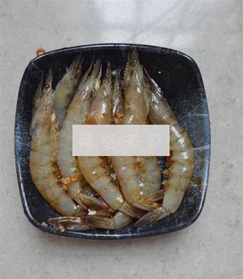 黑椒味烤虾的做法步骤7