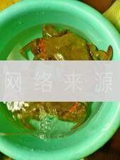 咖喱彩椒炒青蟹的做法图解1