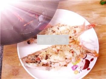 蒜蓉XO酱蒸大虾的做法步骤12