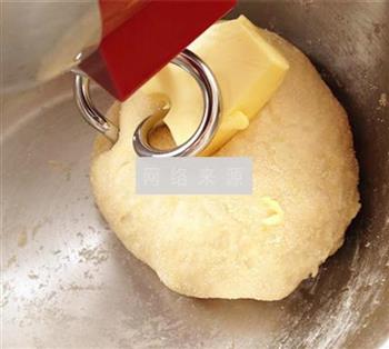 香葱肉松面包卷的做法图解5