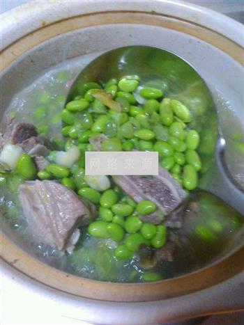 青豆骨头汤的做法步骤8