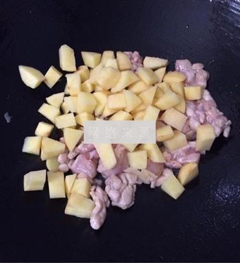 土豆焖鸡的做法图解4