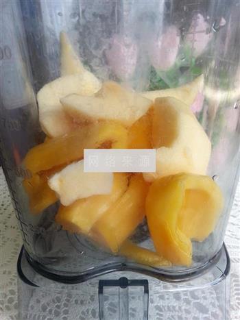 菠萝蜜苹果汁的做法步骤3