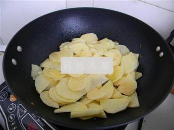 干煸土豆牛肉片的做法步骤5